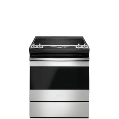 Amana 30 Inch Extra Large Window Slide-in Electric Range YAES6603SFS