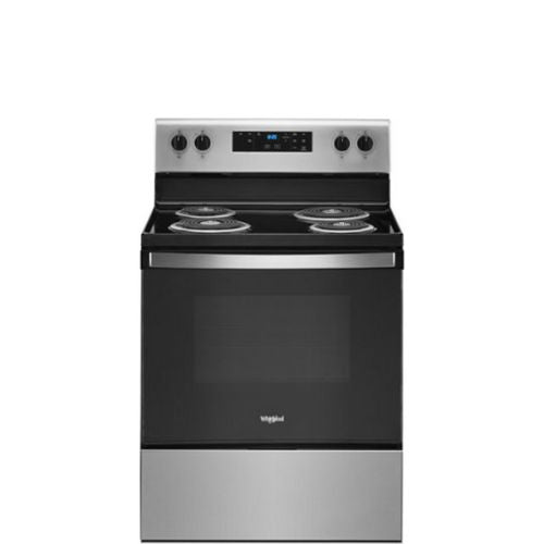 Whirlpool Free Standing Electric Stainless Steel Range YWFC315S0JS