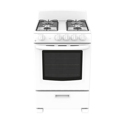 GE 24 Inch Freestanding Gas Range JCGAS300DMWW