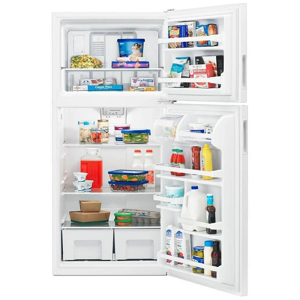 Amana Top Freezer Refrigerator 18 Cu.ft ART318FFDW