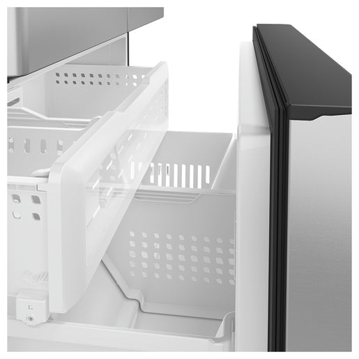 Cafe 36 Inch Counter-Depth French-Door Stainless Steel Refrigerator 23 Cu. Ft CWE23SP2MS1