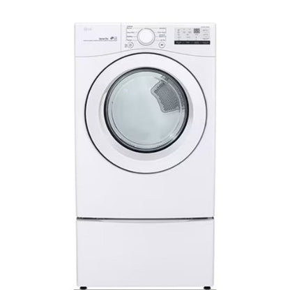 LG Electric Front Load Stackable Dryer DLE3400W