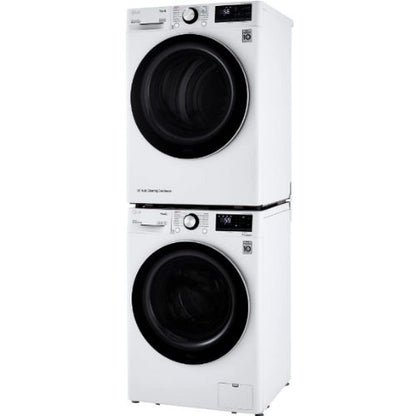 LG Smart Wi-fi Enabled Compact Front Load Dryer DLHC1455W