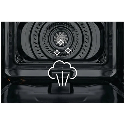 Frigidaire 30 Inch Electric Range with the EvenTemp FCRE306CAW
