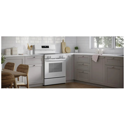 Frigidaire 30 Inch Electric Range with the EvenTemp FCRE306CAW
