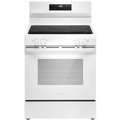 Frigidaire 30 Inch Electric Range with the EvenTemp FCRE306CAW