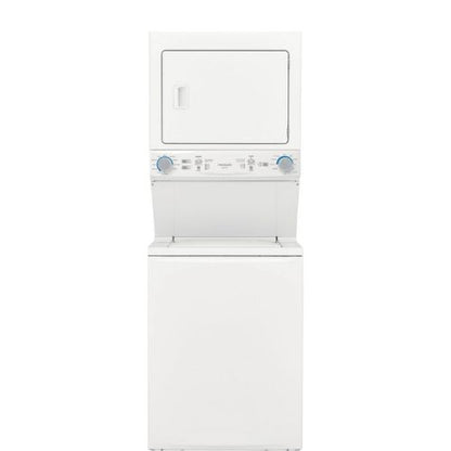 Frigidaire 27 Inch Unitized Stacked Washer Dryer Combo FLCE752CAW