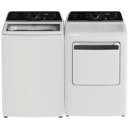 Frigidaire FLVE752CBW dryer – in laundry room setting