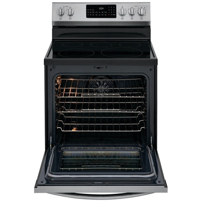 Frigidaire Gallery GCRE306CAF 30" Freestanding Electric Range with Air Fry – Stainless Steel