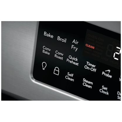 Frigidaire Gallery GCRE306CAF 30" Freestanding Electric Range with Air Fry – Stainless Steel