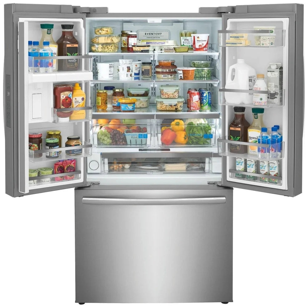 Frigidaire 36 Inch French Door Stainless Steel Refrigerator 23 Cu.Ft. GRFG2353AF
