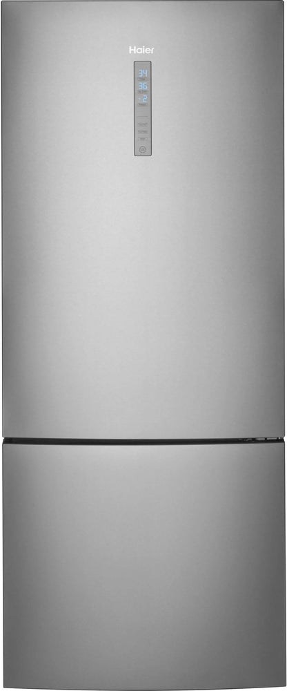 Haier Bottom Mount Freezer Swing Door Refrigerator 15 Cu.ft. HRB15N3BGS