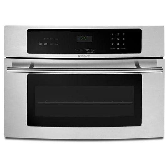 Jenn-Air 30 Inch Floating Glass Single Wall Oven, 4-Pass Broil Element, Cook & Hold JJW7530DDS