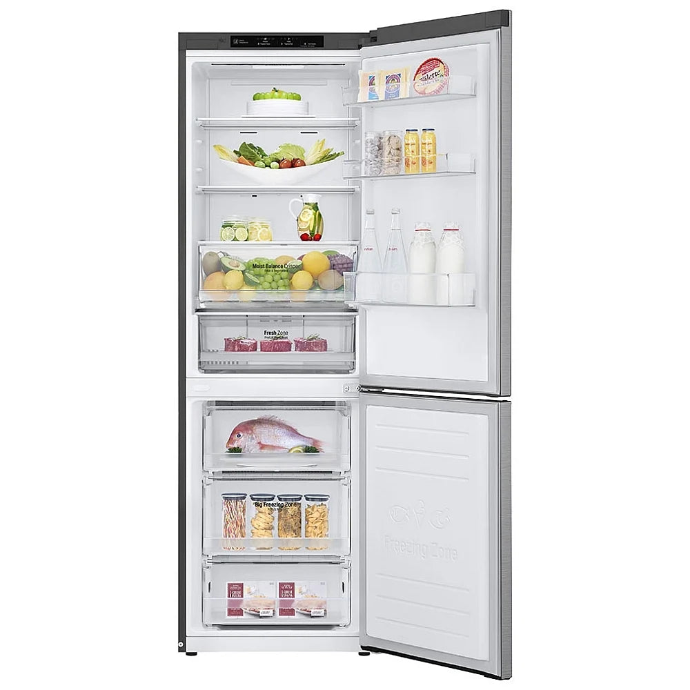 LG LBNC12231V 12 Cu. Ft. Counter-Depth Refrigerator – Energy Efficient with Adjustable Shelves