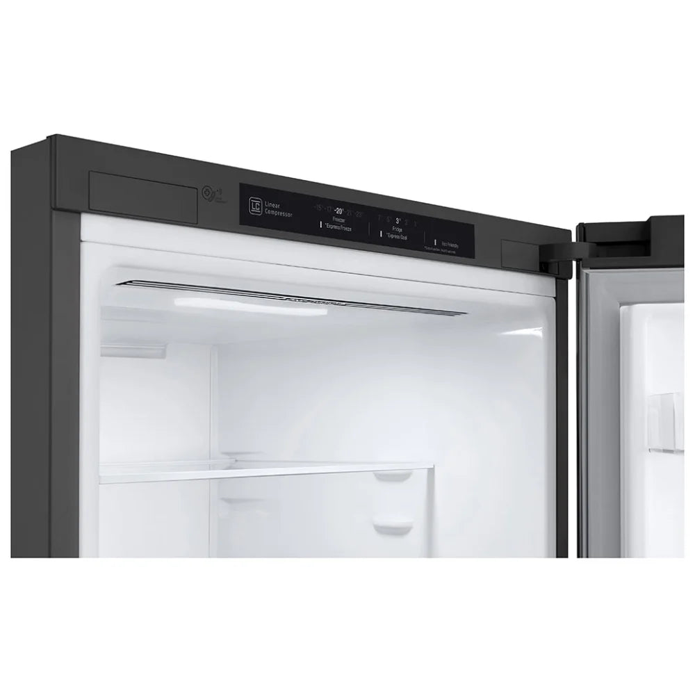 LG LBNC12231V 12 Cu. Ft. Counter-Depth Refrigerator – Energy Efficient with Adjustable Shelves