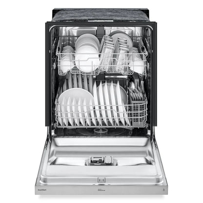 LG 24 Inch Front Control Built-In Dishwasher with QuadWash LDFN3432T