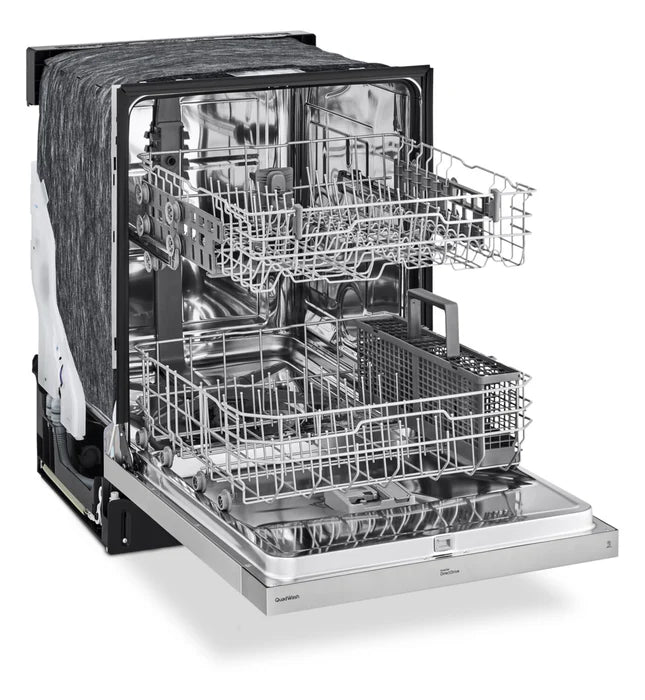 LG 24 Inch Front Control Built-In Dishwasher with QuadWash LDFN3432T