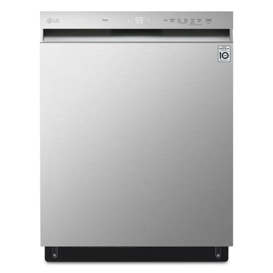 LG 24 Inch Front Control Built-In Dishwasher with QuadWash LDFN3432T