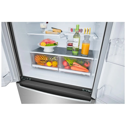 LG 19 Cu. Ft. 33 Inch Counter Depth 4-door Refrigerator LRMNC1803S