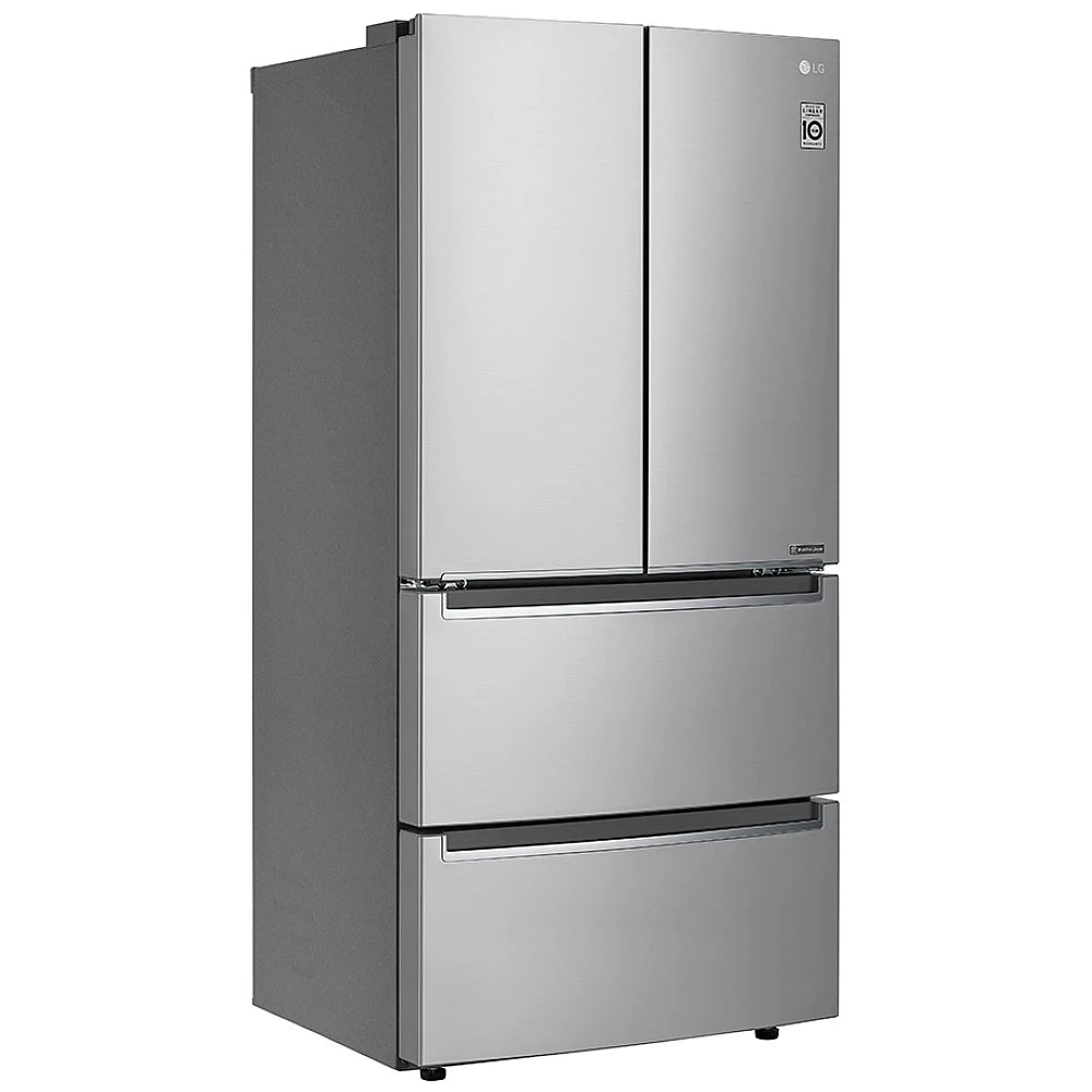 LG 19 Cu. Ft. 33 Inch Counter Depth 4-door Refrigerator LRMNC1803S