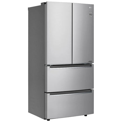 LG 19 Cu. Ft. 33 Inch Counter Depth 4-door Refrigerator LRMNC1803S