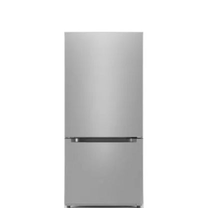 Midea 30 Inch Bottom Freezer Stainless Steel Refrigerator 19 Cu.ft. MRB19B7AST