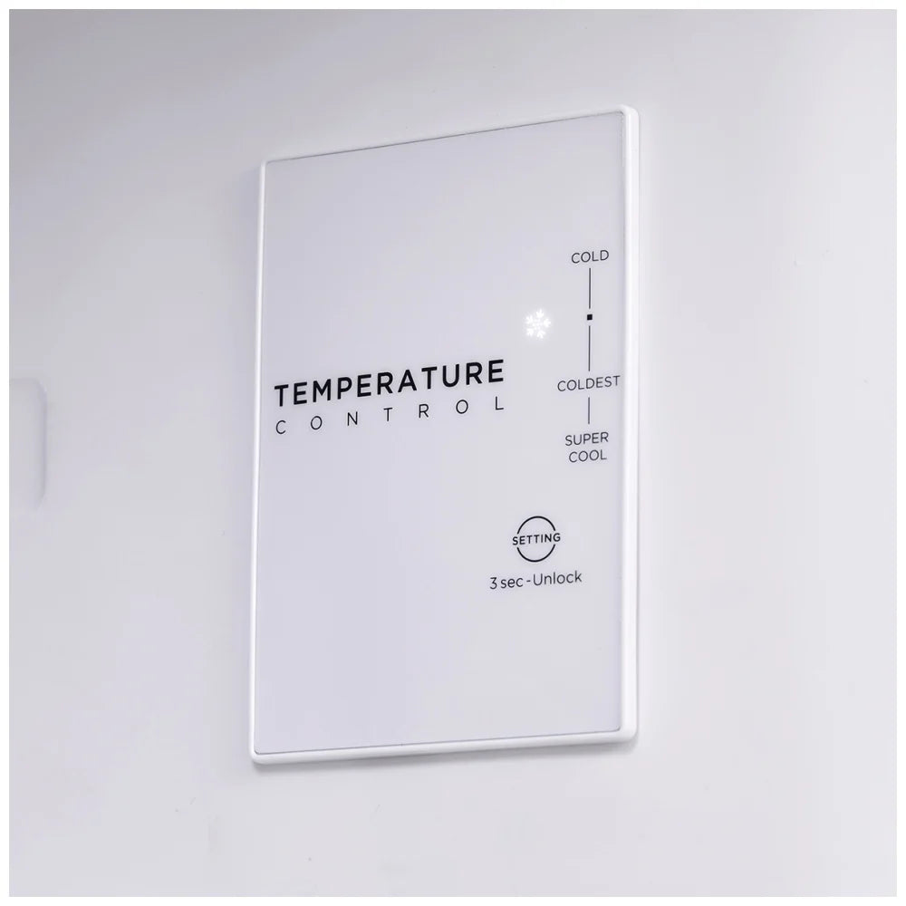 Midea MRT14D2BST 14 Cu. Ft. Top Freezer Refrigerator – Stainless Steel