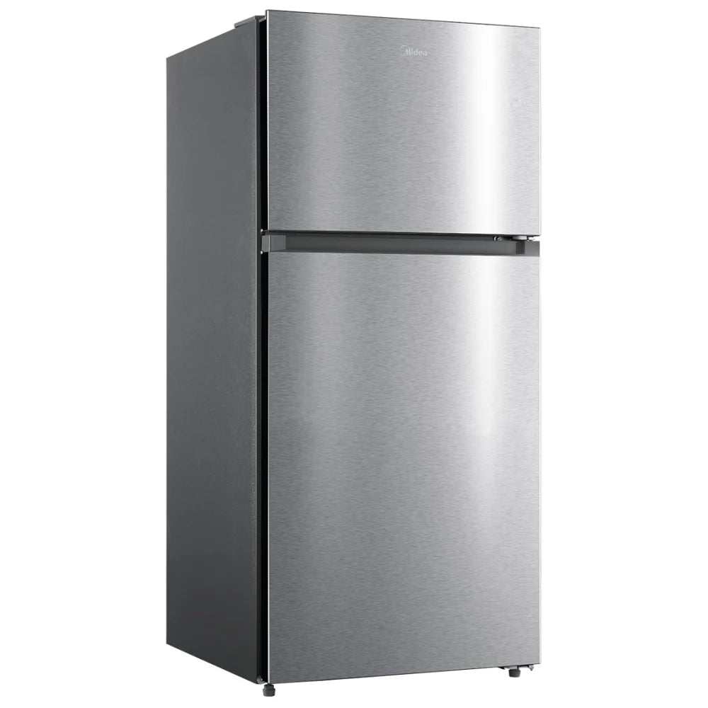 Midea MRT14D2BST 14 Cu. Ft. Top Freezer Refrigerator – Stainless Steel