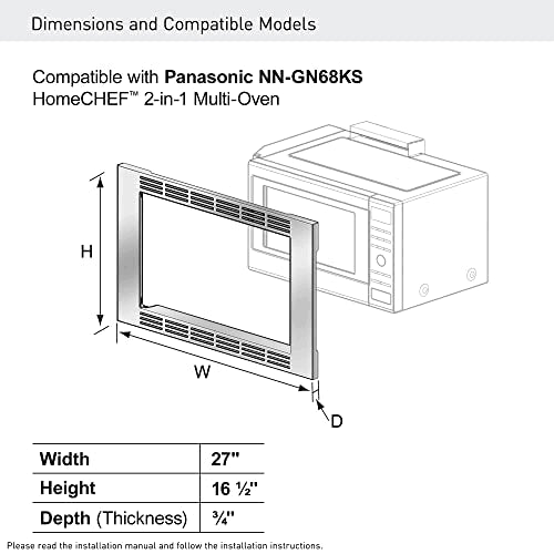 Panasonic Microwave Trim Kit - NNTK623S