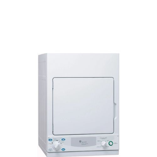 GE Electric Compact Stackable Dryer PCKS443EBWW