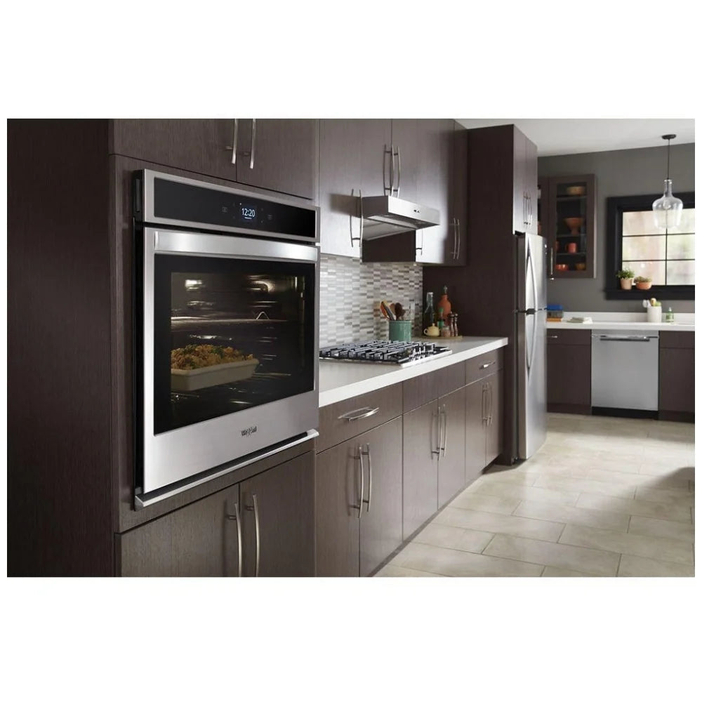Whirlpool 30 Inch Stainless Steel Self Clean Wall Oven WOS51EC0HS