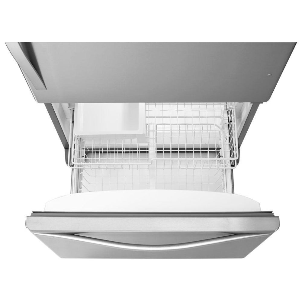Whirlpool Bottom Freezer Stainless Steel Refrigerator WRB322DMBM