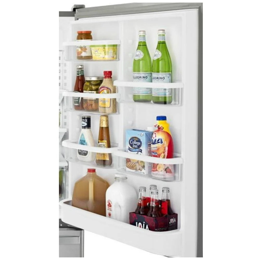 Whirlpool Bottom Freezer Stainless Steel Refrigerator WRB322DMBM