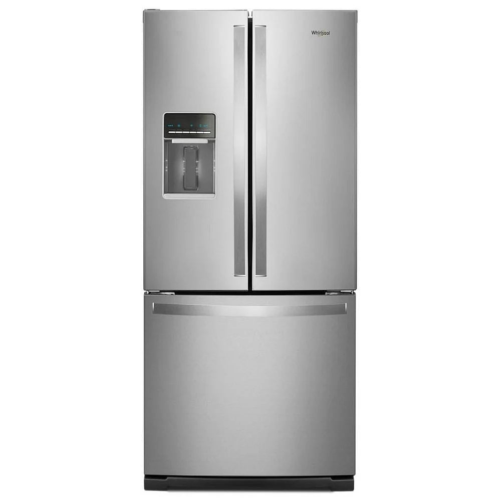 Whirlpool WRF560SEHZ – 30" Wide French Door Fridge with Ice Maker, 20 cu. ft.
