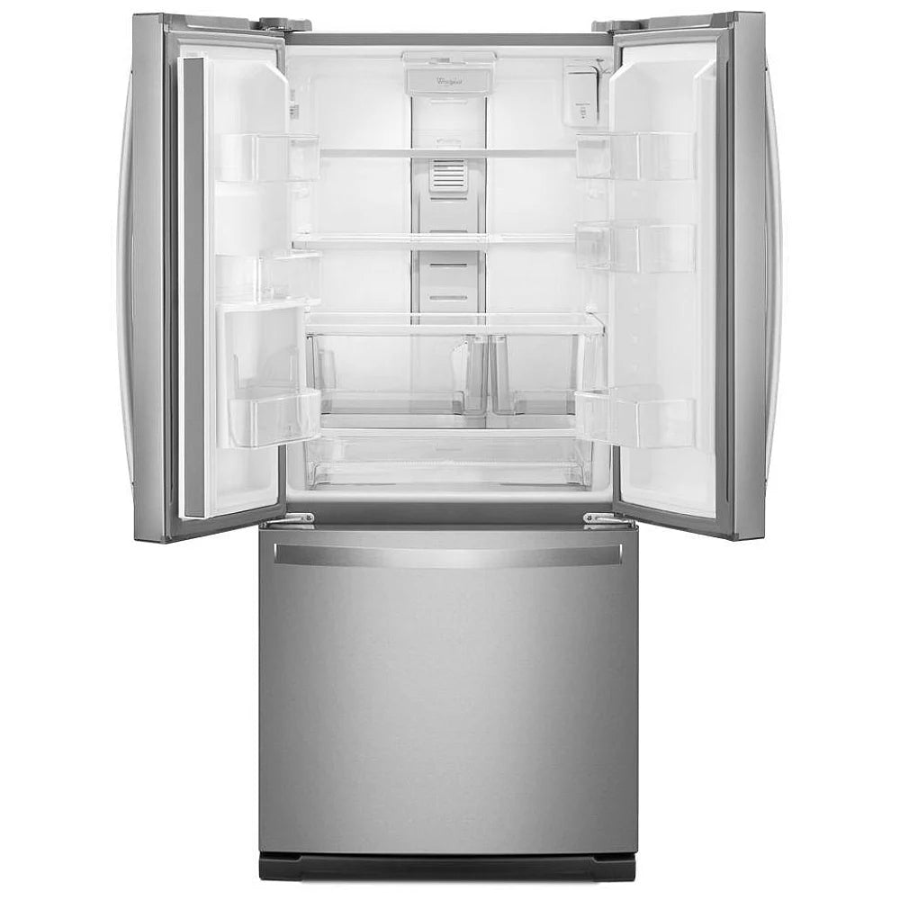 Whirlpool WRF560SEHZ – 30" Wide French Door Fridge with Ice Maker, 20 cu. ft.