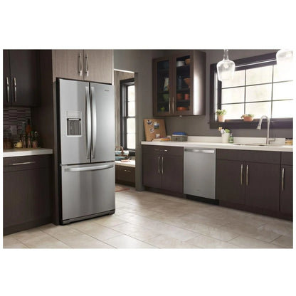 Whirlpool WRF560SEHZ – 30" Wide French Door Fridge with Ice Maker, 20 cu. ft.