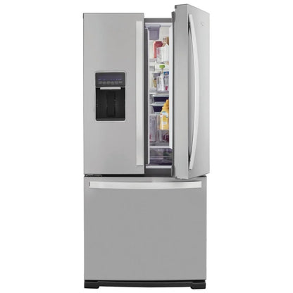 Whirlpool WRF560SEHZ – 30" Wide French Door Fridge with Ice Maker, 20 cu. ft.