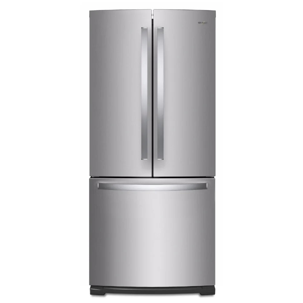 Whirlpool 30-Inch French Door Refrigerator – 19.5 cu. ft. with Electronic Touch Controls – Stainless Steel
