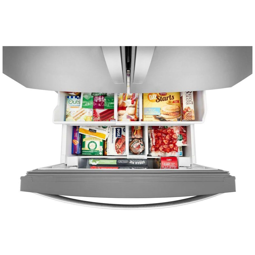 Whirlpool WRF757SDHZ 36" French Door Refrigerator – 26.8 Cu. Ft. – Fingerprint-Resistant Stainless Steel