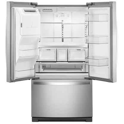 Whirlpool WRF757SDHZ 36" French Door Refrigerator – 26.8 Cu. Ft. – Fingerprint-Resistant Stainless Steel