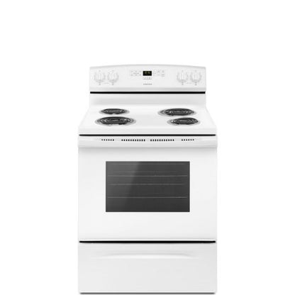 Amana 30 Inch Electric Freestanding Range YACR4303MFW