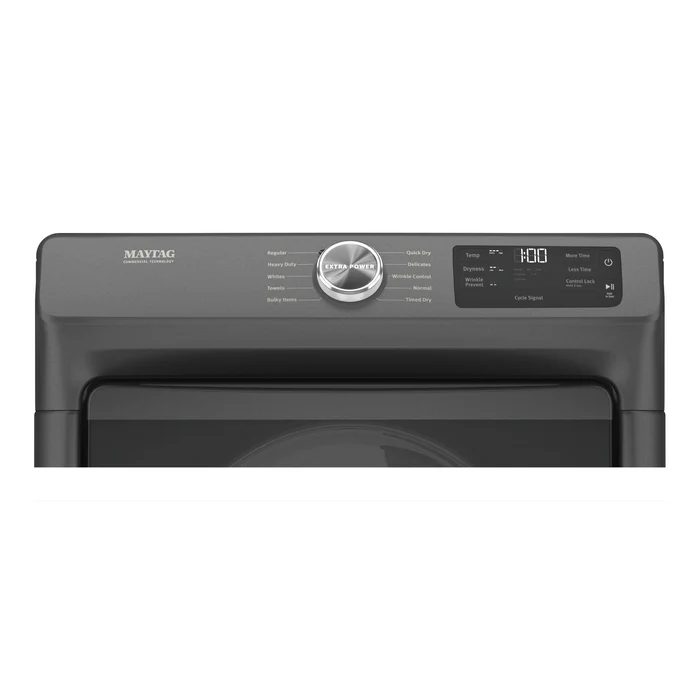 Maytag 7.3 Cu.Ft. Electric Dryer with Extra Power and Quick Dry YMED5630MBK