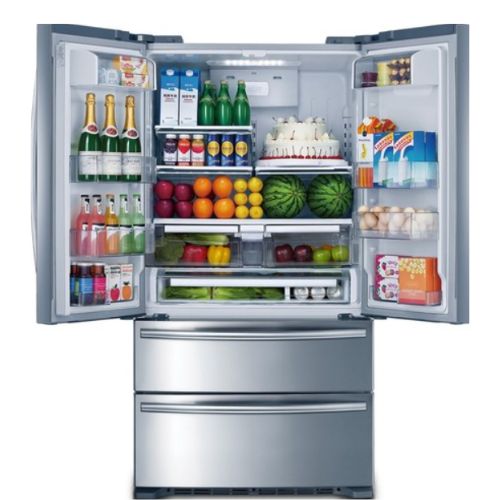 Crosley Professional French Door Bottom Mount Stainless Steel Refrigerator 21 Cu.ft. ZFDM2185RS