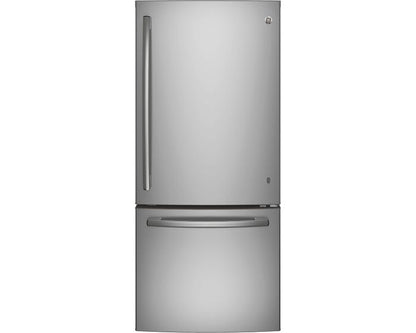 GE 20 Cu. Ft. Bottom Mount Refrigerator