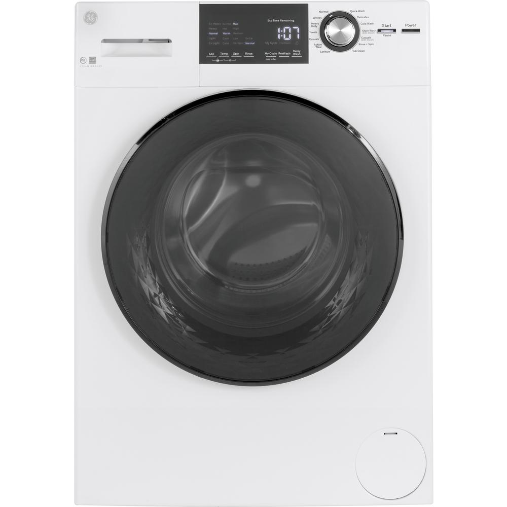 GE 2.4cu. Ft. Front Load Washer With Steam