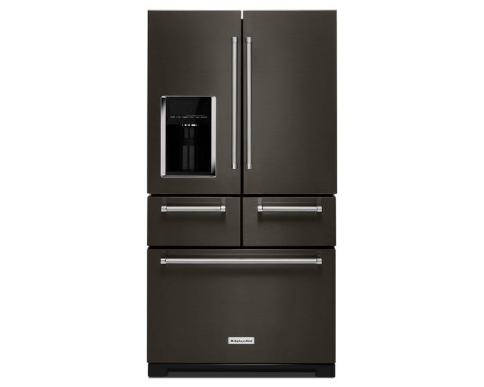 KitchenAid 25.8 Cu. Ft. 5 Door French Door Fridge With Exterior Dispenser