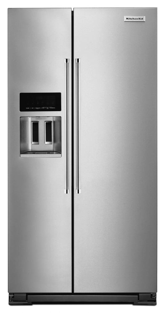 KitchenAid 22.6 Cu.ft. Counter-depth Side-by-side Refrigerator With Exterior Ice And Water