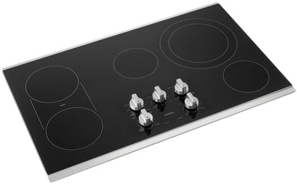 Maytag 36 Inch Electric Cooktop With Reversible Grill And Griddle MEC8836HS