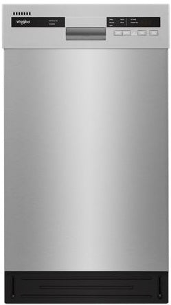 Whirlpool Small-space Compact Dishwasher With Stainless Steel Tub WDF518SAHM
