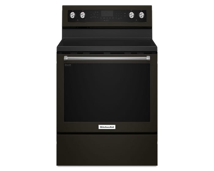 KitchenAid 30 Inch 5 Element Electric Convection Range